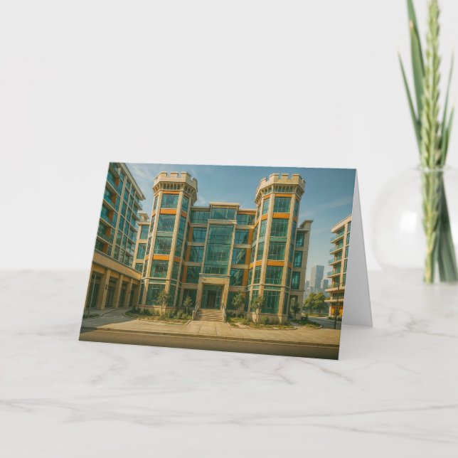 The Crystal Citadel Castle Holiday Card (Front)