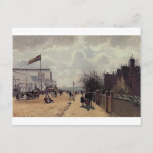 The Crystal Palace, London by Camille Pissarro Postcard