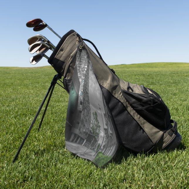 The Cube Birmingham Golf Towel (Green)