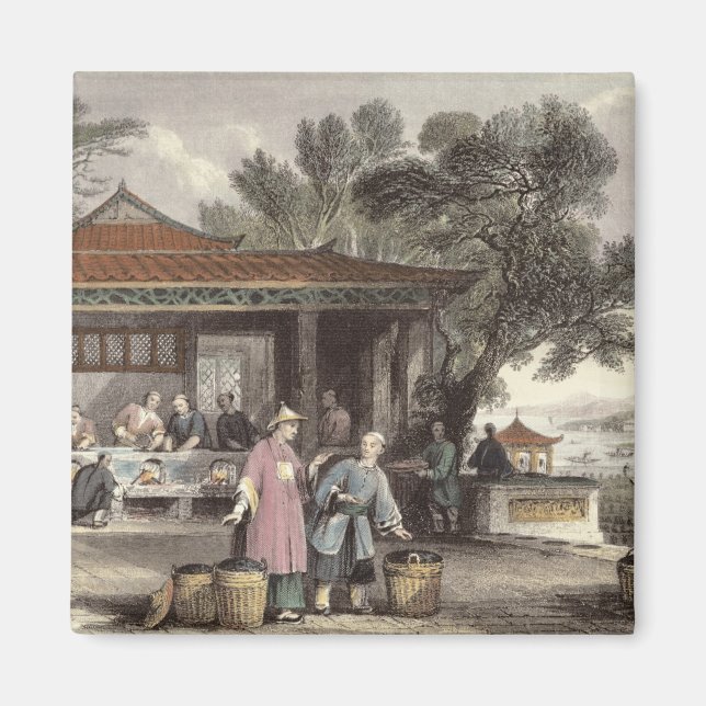 The Culture and Preparation of Tea, from 'China in Magnet (Front)