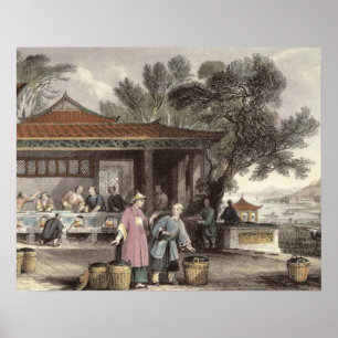 The Culture and Preparation of Tea, from 'China in Poster
