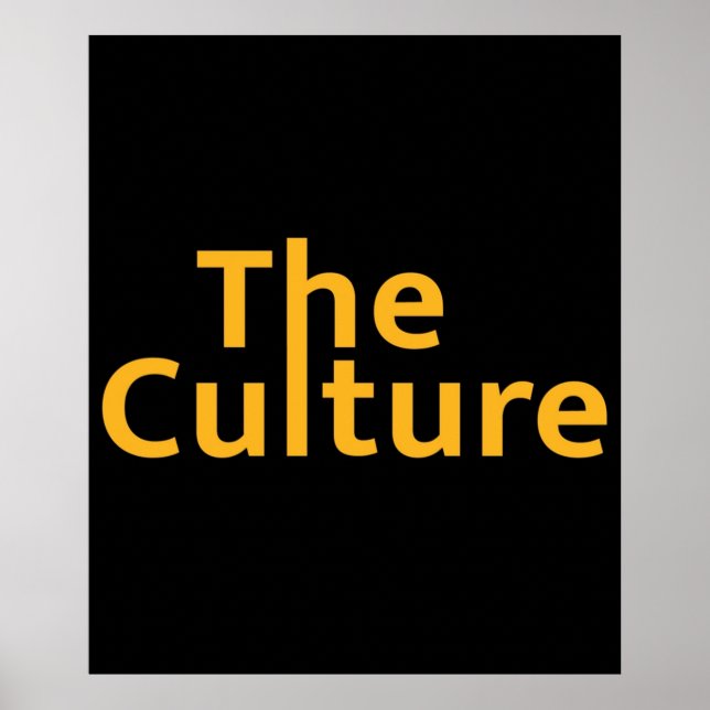 The Culture Iain M Banks ScFi Special Circumstance Poster (Front)