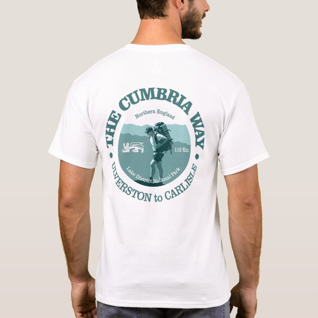 The Cumbria Way (T) T-Shirt (Back)
