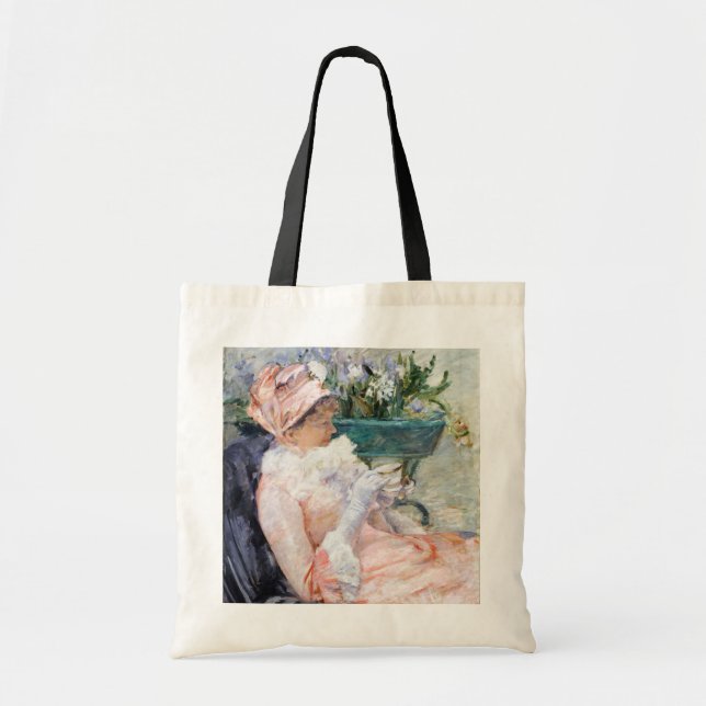 The Cup of Tea, Mary Cassatt Tote Bag (Front)