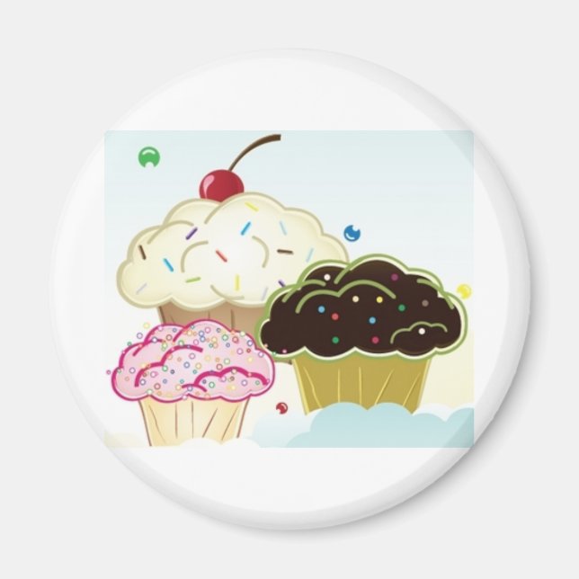 The Cupcake House Magnet (Front)