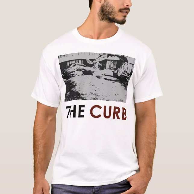 "The Curb 7 Double-Sided Logo" Tee (Front)