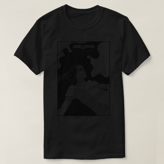 The Cure Charlotte Sometimes black Classic T-Shirt (Design Front)