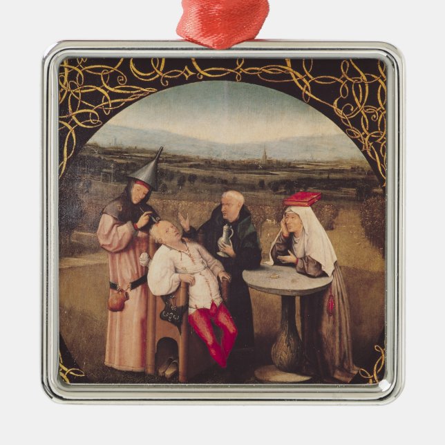 The Cure of Folly Metal Tree Decoration (Front)