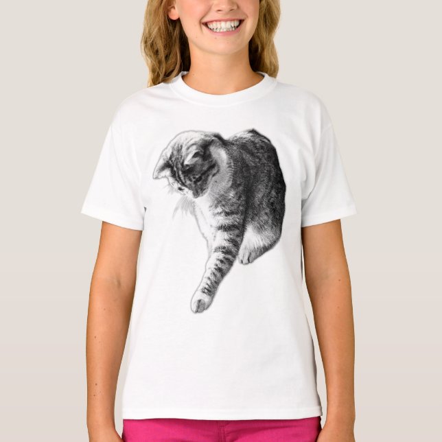 The Curious Curve T-Shirt (Front)