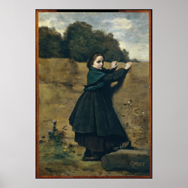 The Curious Little Girl Poster (Front)