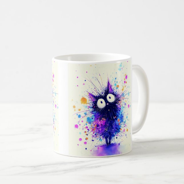 The Curious Spark Coffee Mug (Front Right)