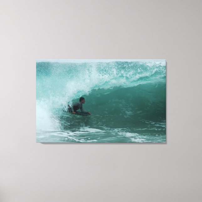 The Curl, Wedge, Newport Beach, California Canvas Print (Front)
