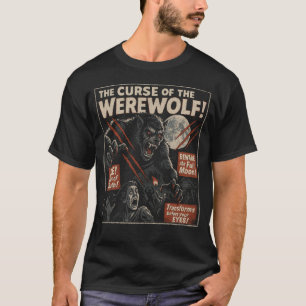 The Curse Of The Werewolf Movie Poster Halloween T-Shirt