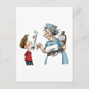 The Cursing Cure! Postcard