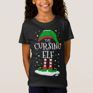 The Cursing Elf Christmas Family Matching Xmas Gro T-Shirt