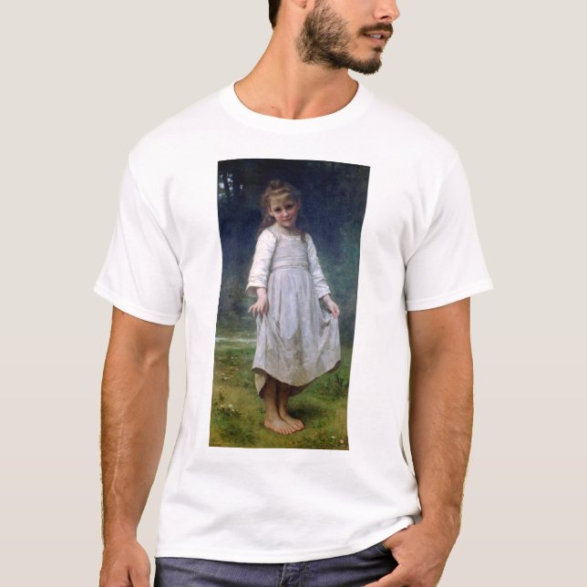 The Curtsey, Bouguereau T-Shirt (Front)