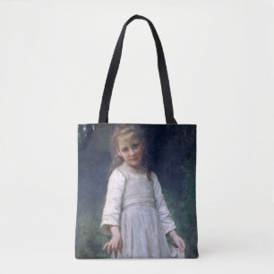 The Curtsey, Bouguereau Tote Bag