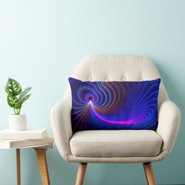 The Curvature of Space  Lumbar Cushion (Chair)