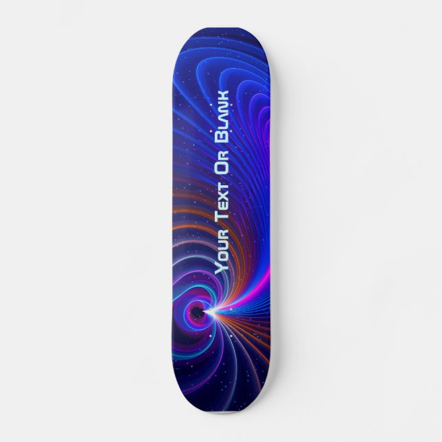 The Curvature of Space Skateboard (Front)