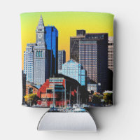 The Custom House Boston USA Poster Card Magnet