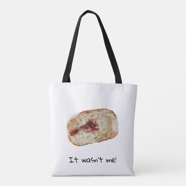 The Customisable 'It Wasn't Me!' Tote Bag (Back)