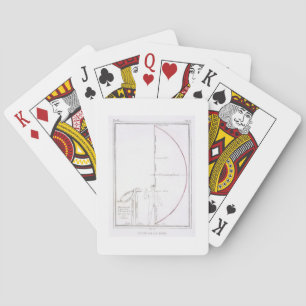 The Cut of a Toga for 'Britannicus' by Jean Racine Playing Cards