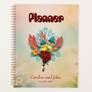 The cute birds of good humour. planner
