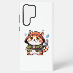 The cute cat for stickers for your sumsung samsung galaxy case
