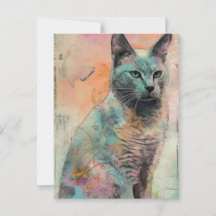 The Cute Cat Postcard