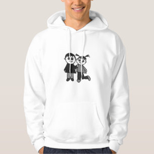 The cute couple hoodie