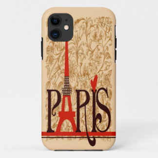the cute eiffel tower vintage Case-Mate iPhone case