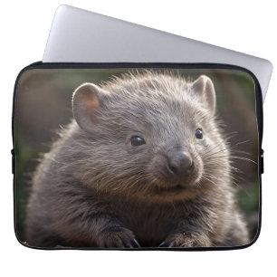 The Cutest Australian Baby Wombat, Laptop Sleeve