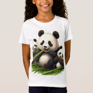 The Cutest Bamboo Feast: Starring Pandas! T-Shirt