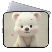 The Cutest Bear Laptop Sleeve 15 inch