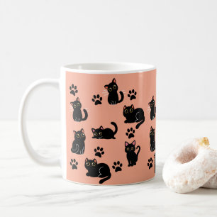 The Cutest Black Cat Mug Gift for Cat Lovers