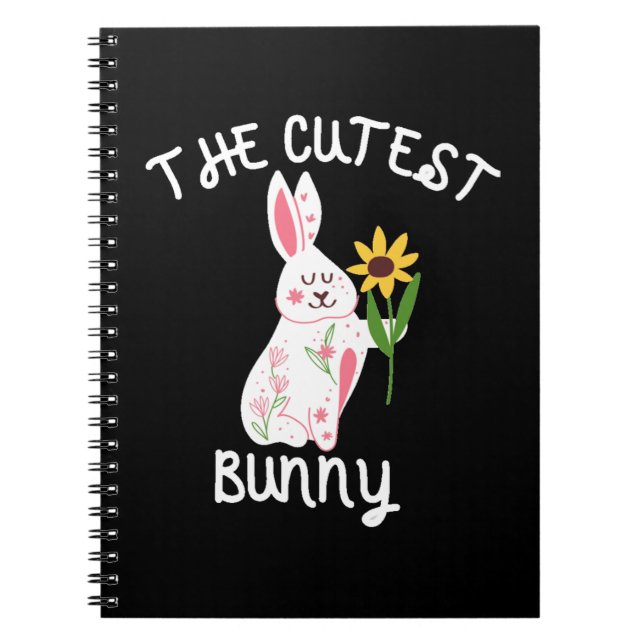 The Cutest Bunny Notebook (Front)