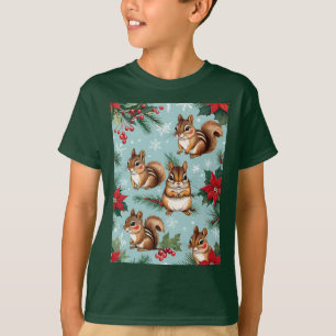 The Cutest Christmas Chipmunks T-Shirt