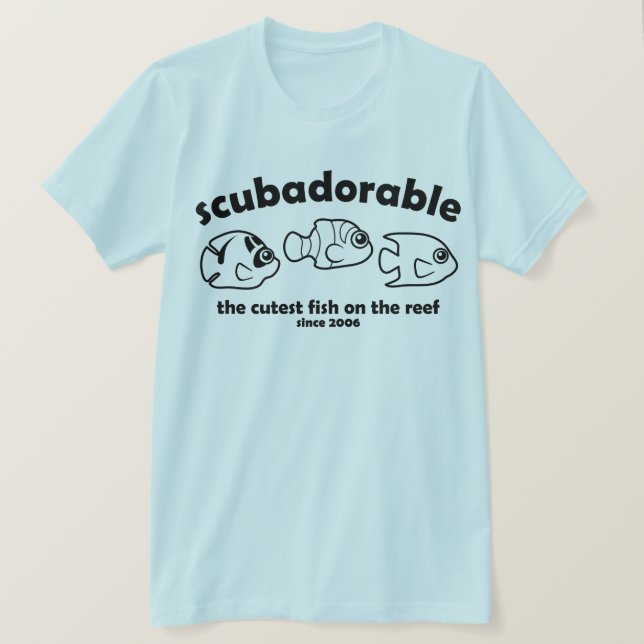 The Cutest Fish on the Reef T-Shirt (Design Front)