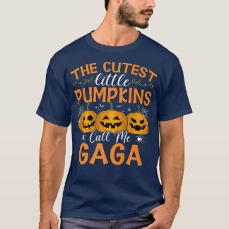 The Cutest Little Pumpkins Call Me Gaga Halloween T-Shirt