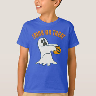 The Cutest Trick-or-Treat Ghost For Halloween T-Shirt