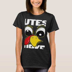 The Cutest Turkey Family Group Matching Thanksgivi T-Shirt