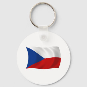 The Czech Republic Flag Keychain