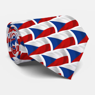 The Czech Republic Flag Tie