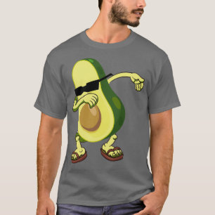 The Dabbing Avocado Plant Green Food Lover Funny T-Shirt