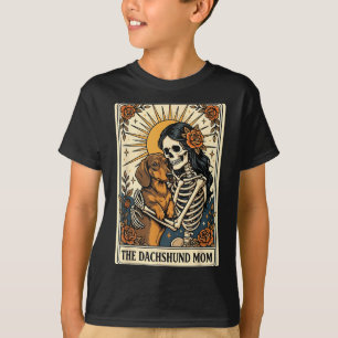The Dachshund Mum Tarot Card T-Shirt
