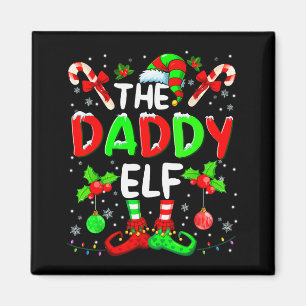 The Daddy Elf Costume Pajamas Pjs Christmas Xmas M Magnet