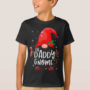 The Daddy Gnome Christmas Lights Matching Family P T-Shirt