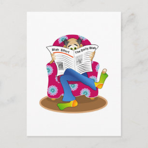 The Daily Blah! Postcard
