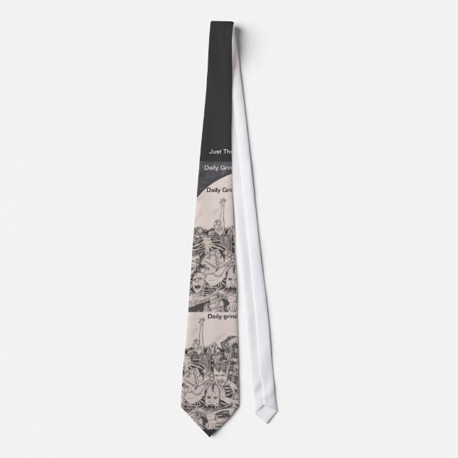 The daily grind tie(bio mechanics) tie (Front)