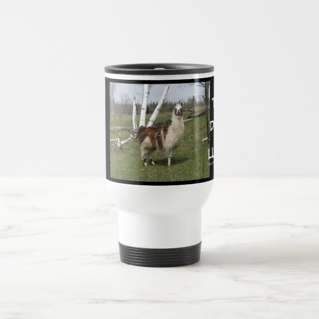 THE DAILY LLAMA TRAVEL MUG (Center)
